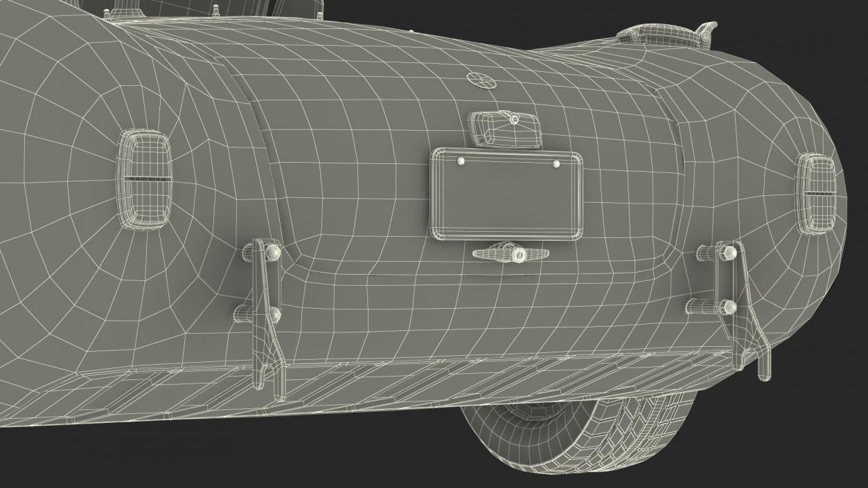 3D Shelby Cobra 1965 Simplified model