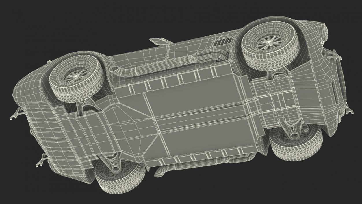 3D Shelby Cobra 1965 Simplified model