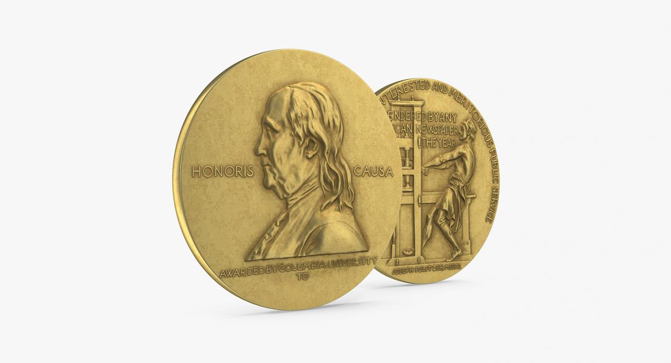 Pulitzer Prize 3D model