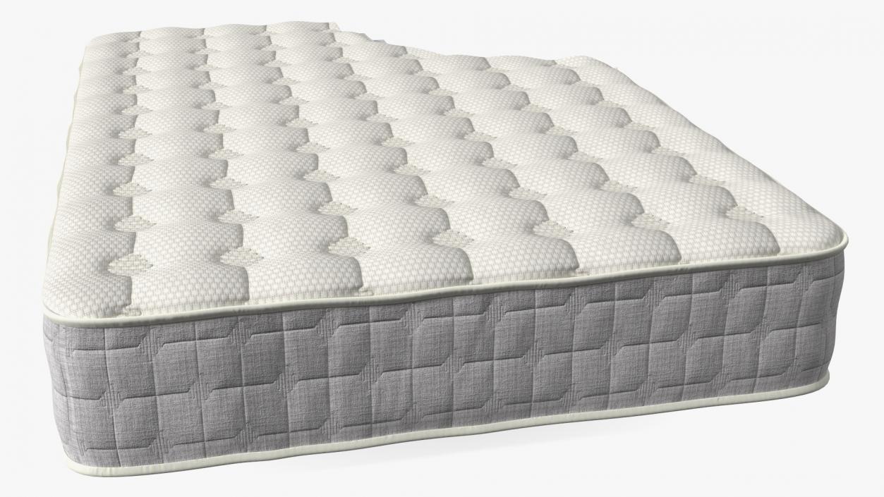 3D Orthopedic Mattress Internal Structure View model