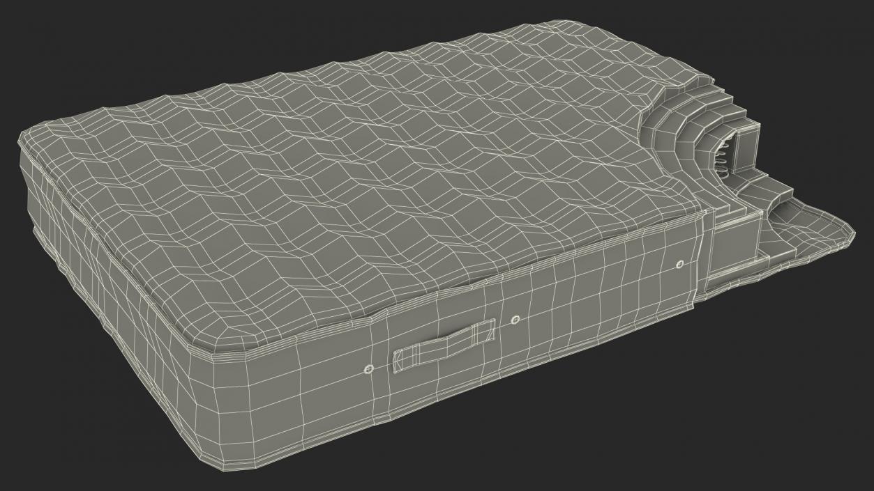 3D Orthopedic Mattress Internal Structure View model