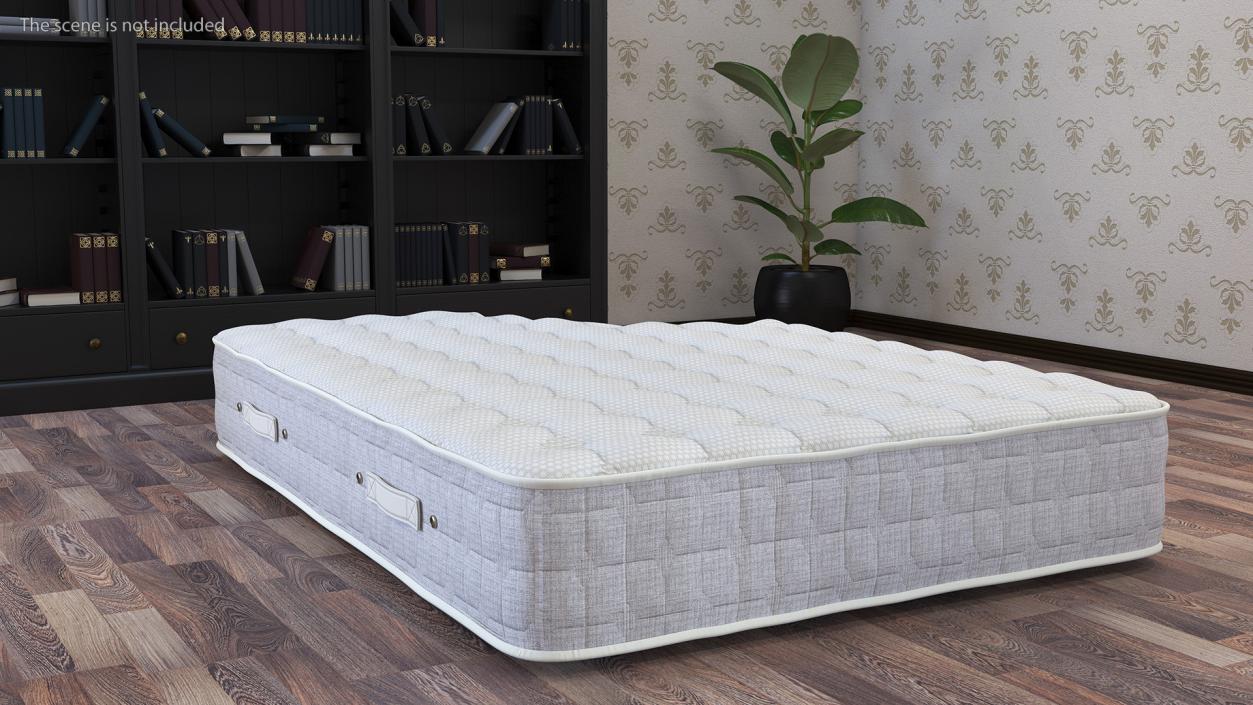 3D Orthopedic Mattress Internal Structure View model