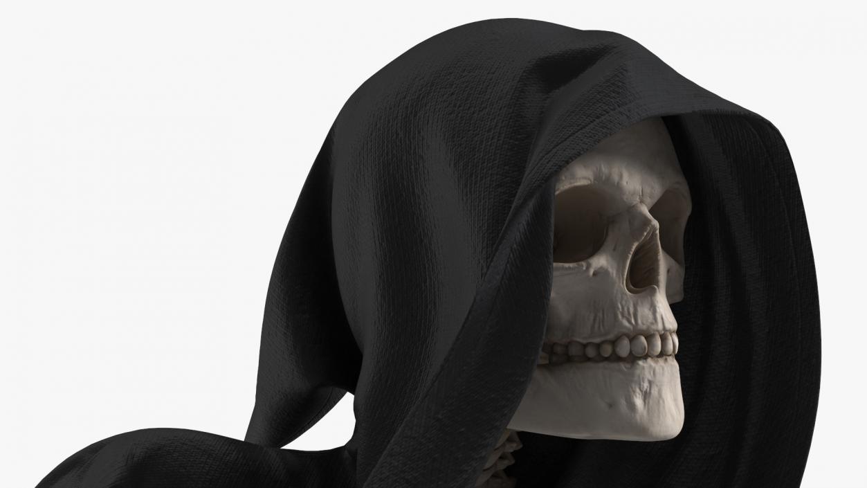 3D Grim Reaper Flying Pose model