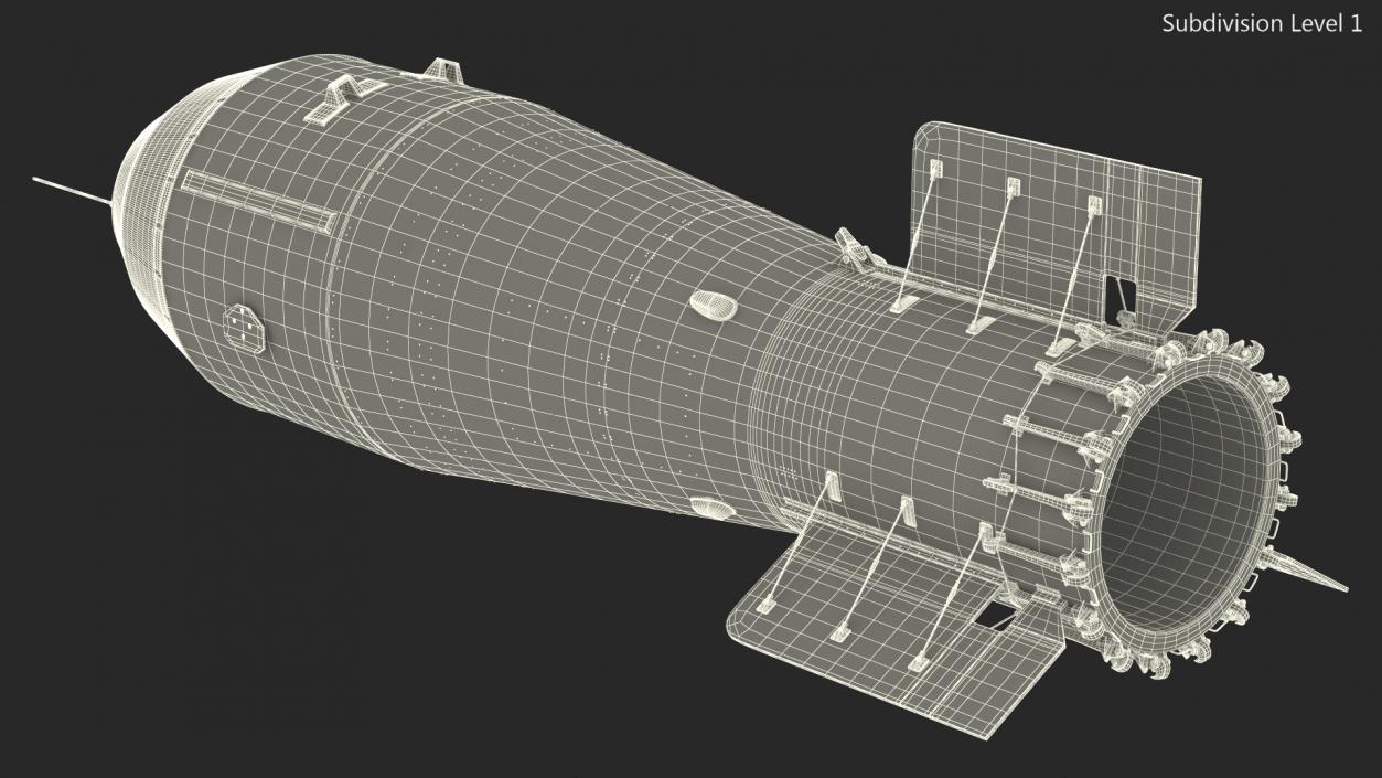 3D Soviet Thermonuclear Bomb AN602