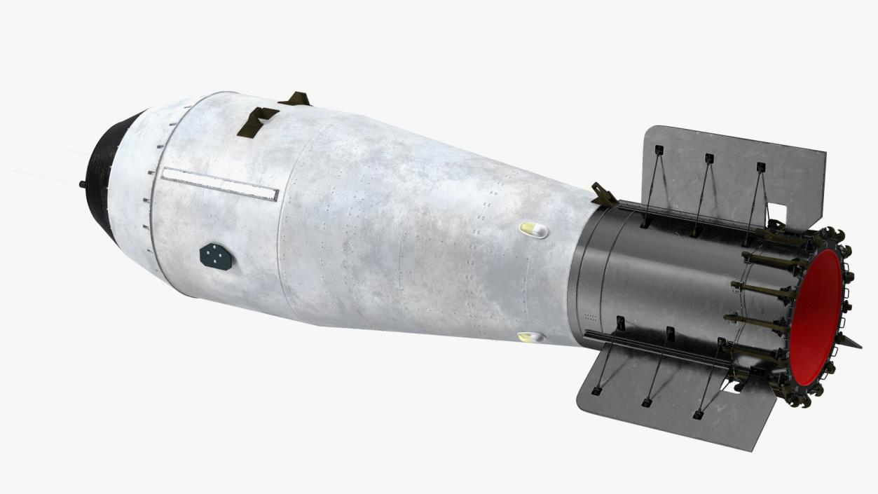 3D Soviet Thermonuclear Bomb AN602