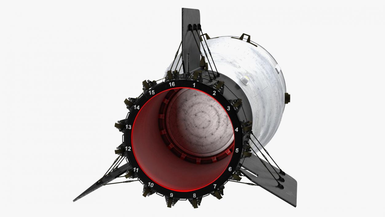 3D Soviet Thermonuclear Bomb AN602