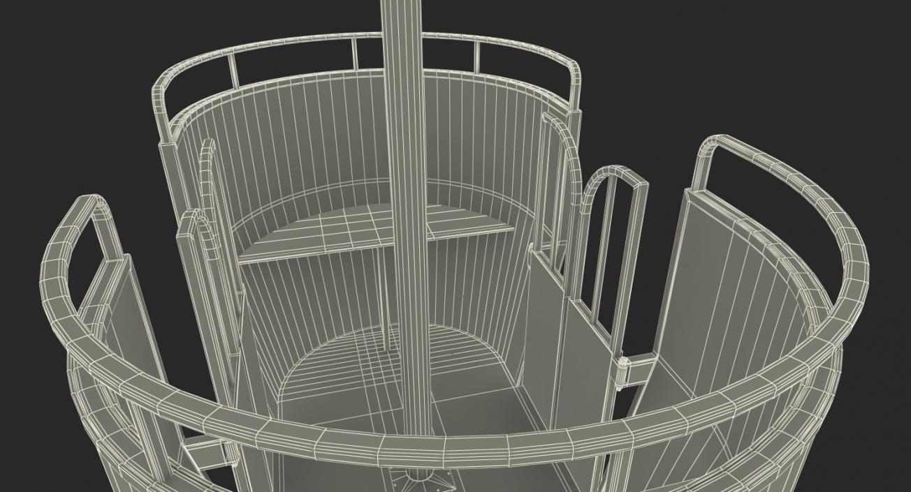 3D model Ferris Wheel Cabin 2