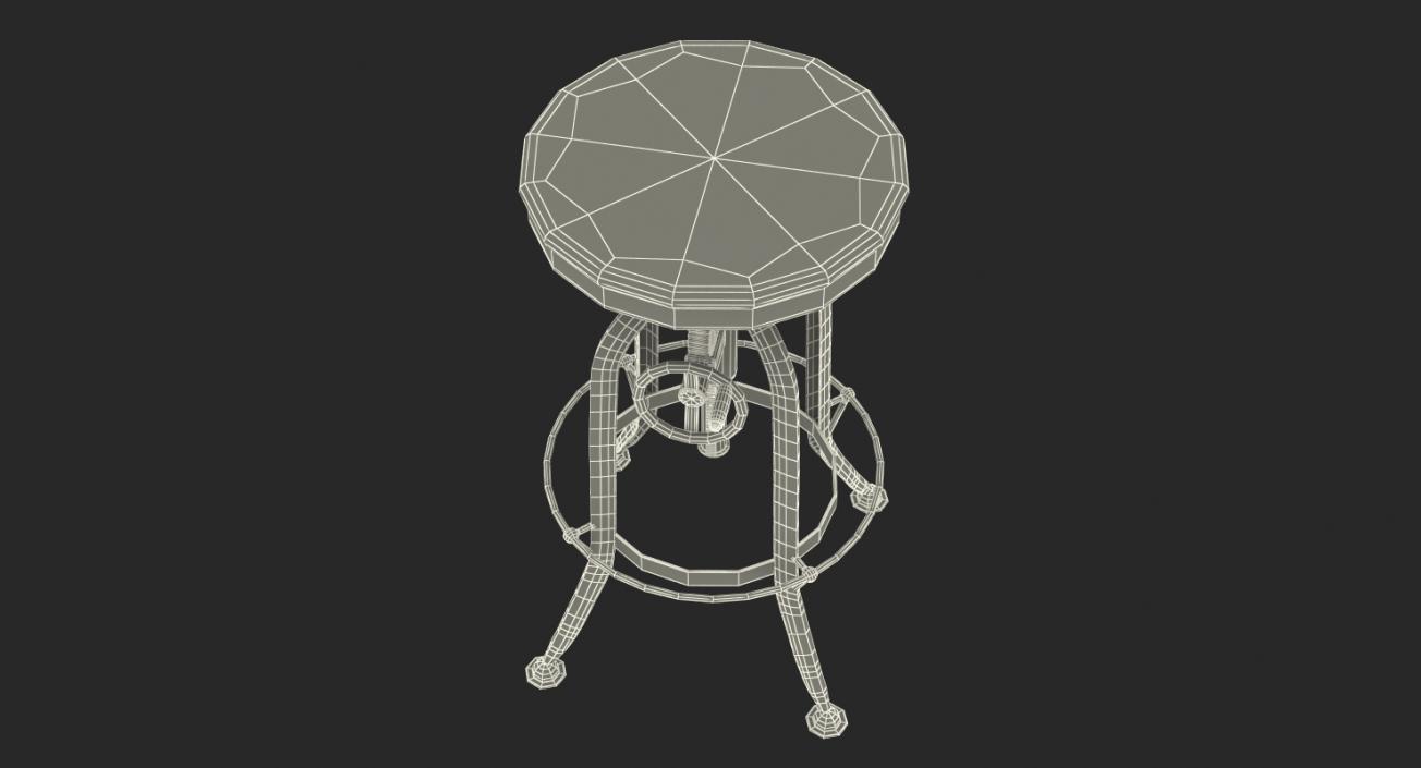 3D Pittsburgh Height Barstool