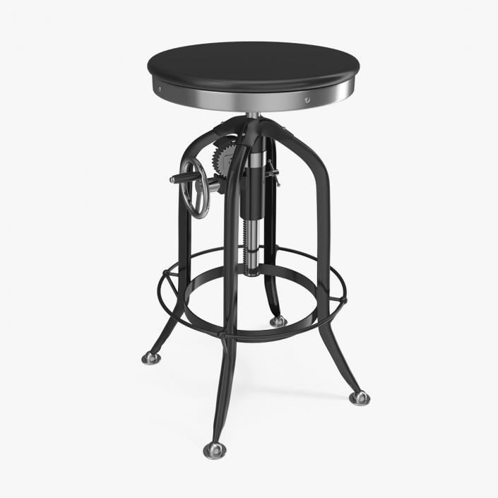 3D Pittsburgh Height Barstool