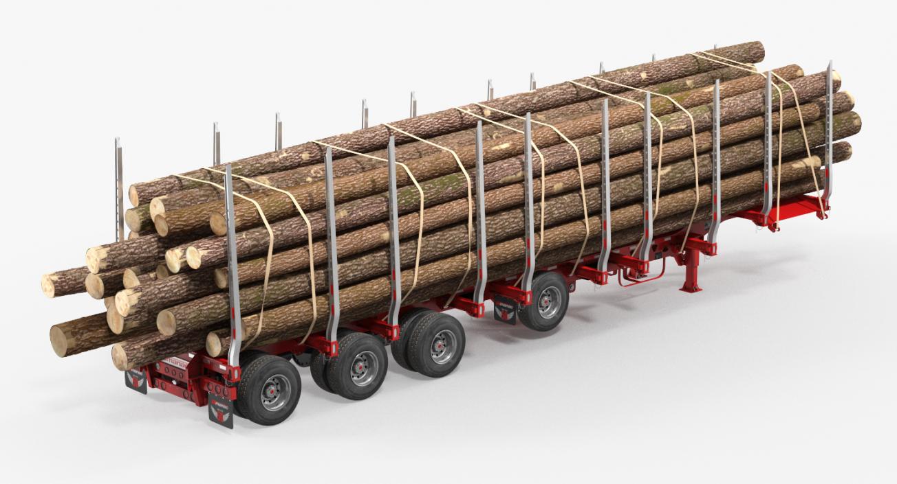 3D Logging Trailer Manac