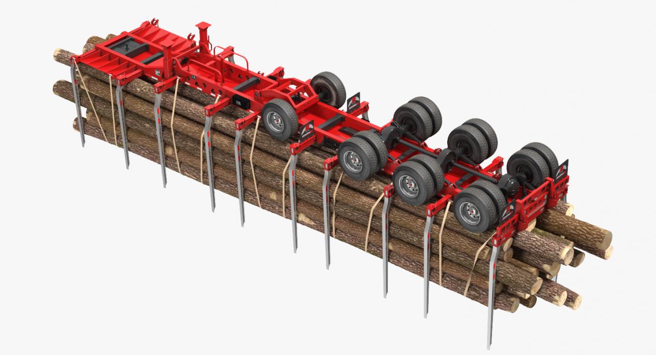 3D Logging Trailer Manac