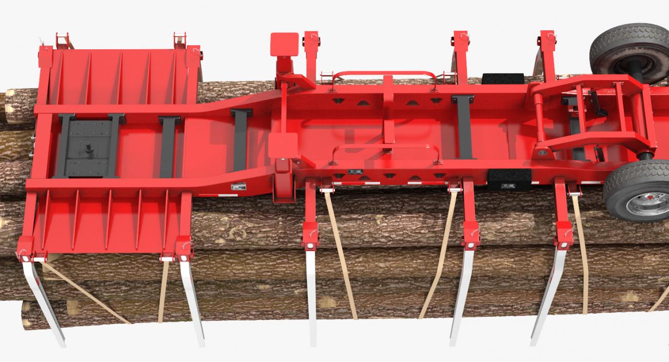 3D Logging Trailer Manac