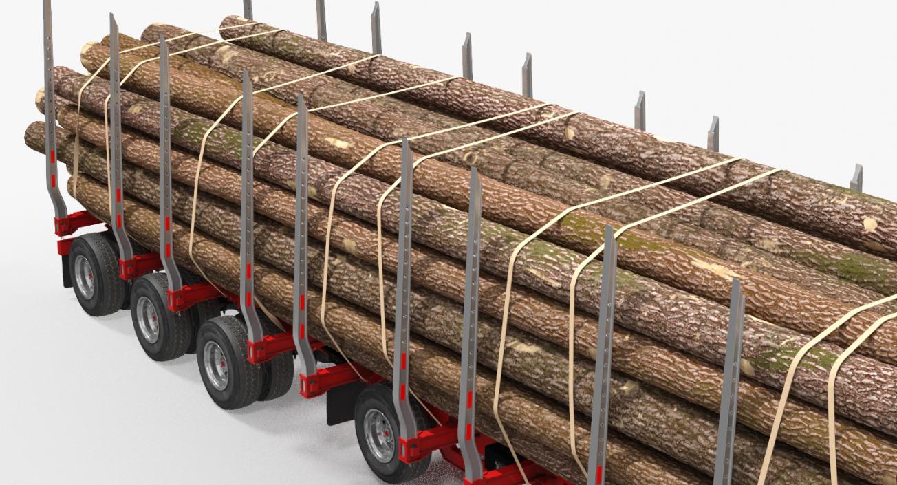 3D Logging Trailer Manac