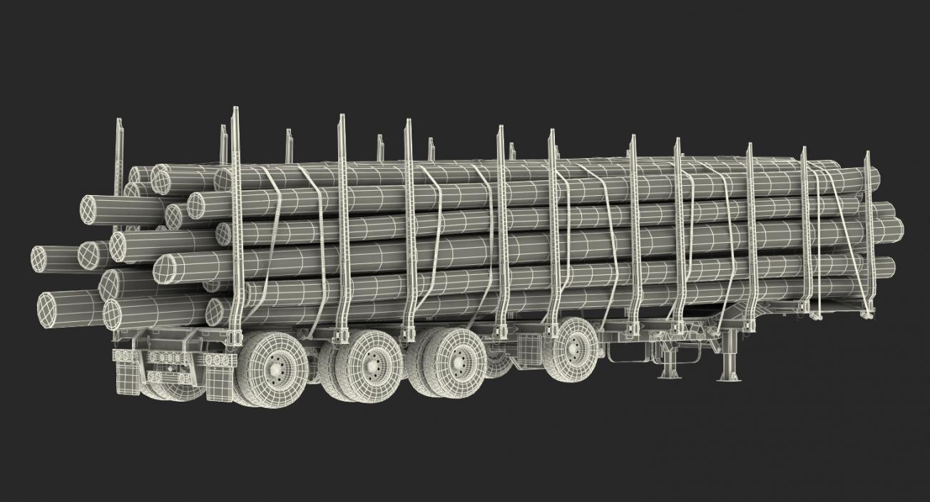 3D Logging Trailer Manac