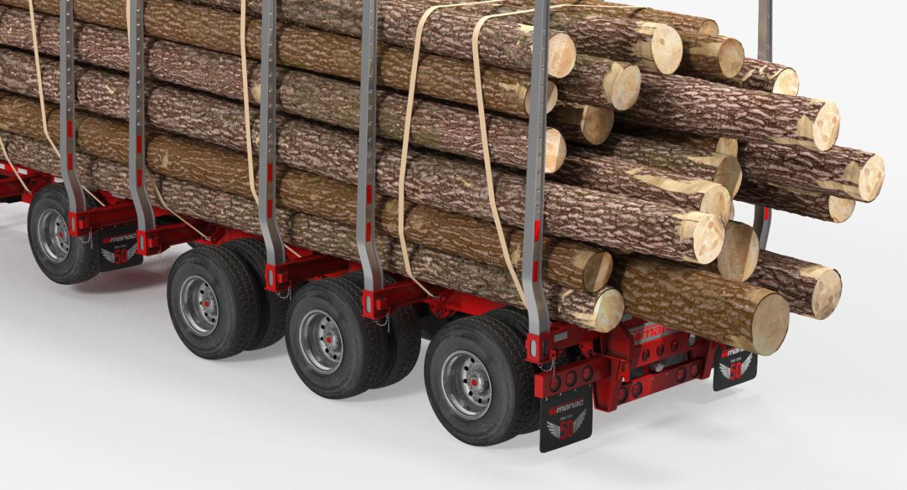 3D Logging Trailer Manac