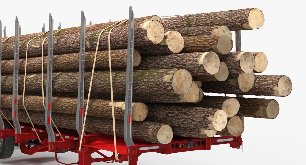 3D Logging Trailer Manac