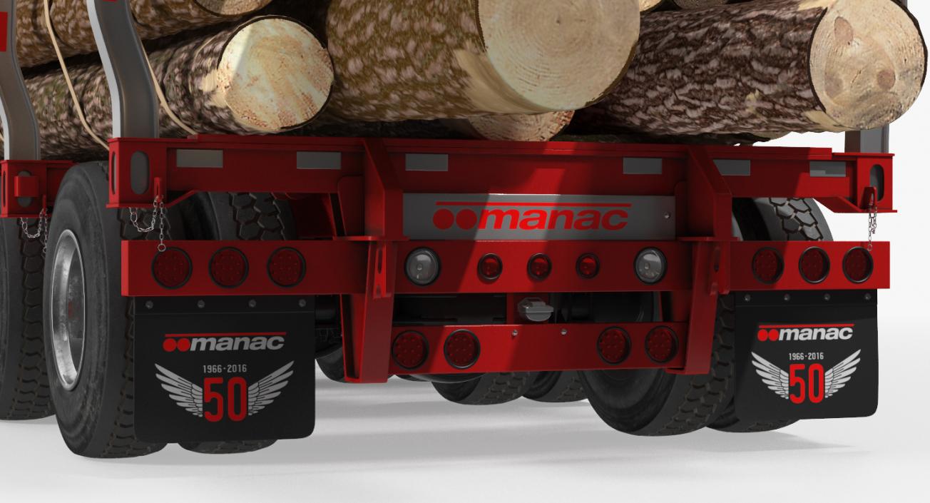 3D Logging Trailer Manac