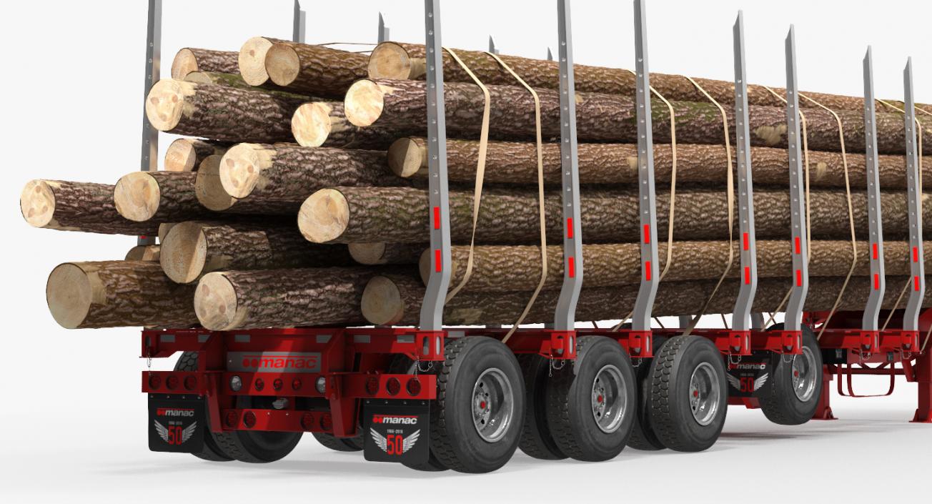 3D Logging Trailer Manac