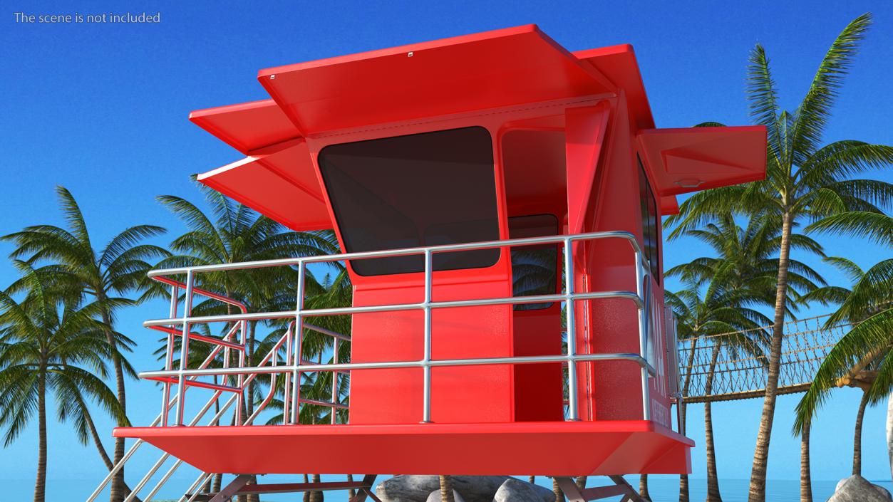 Lifeguard Stations Collection 3D model