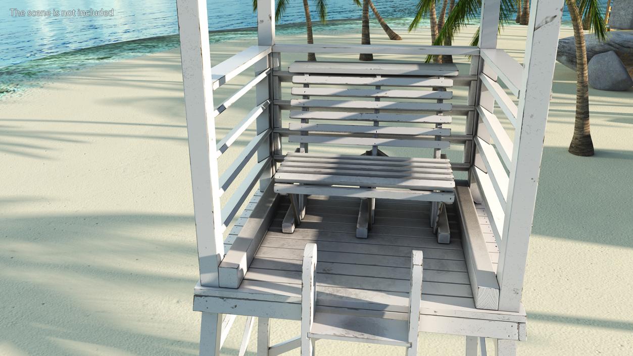 Lifeguard Stations Collection 3D model