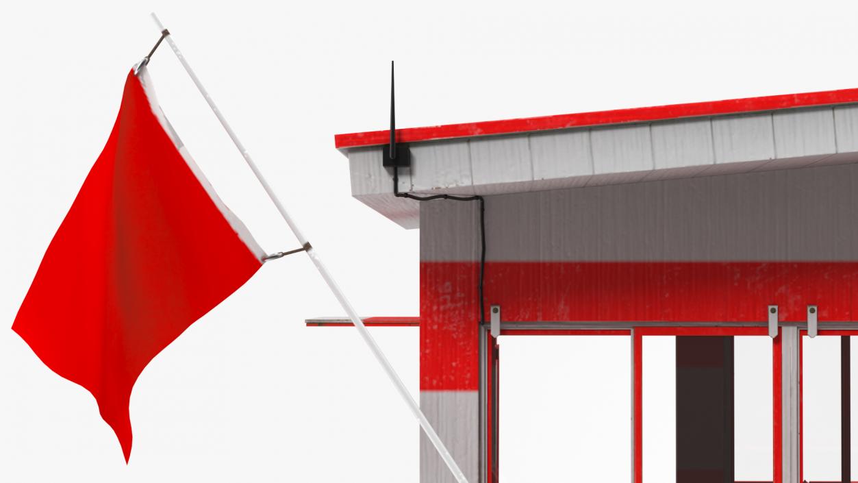 Lifeguard Stations Collection 3D model