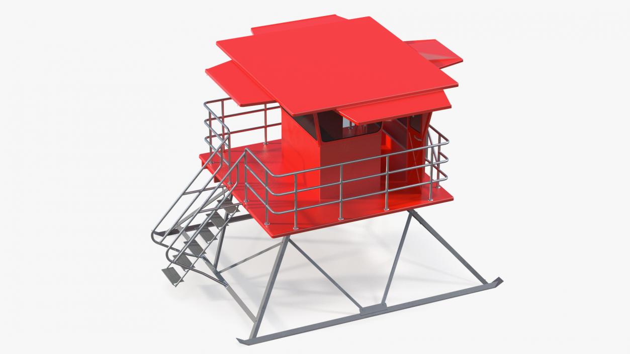 Lifeguard Stations Collection 3D model