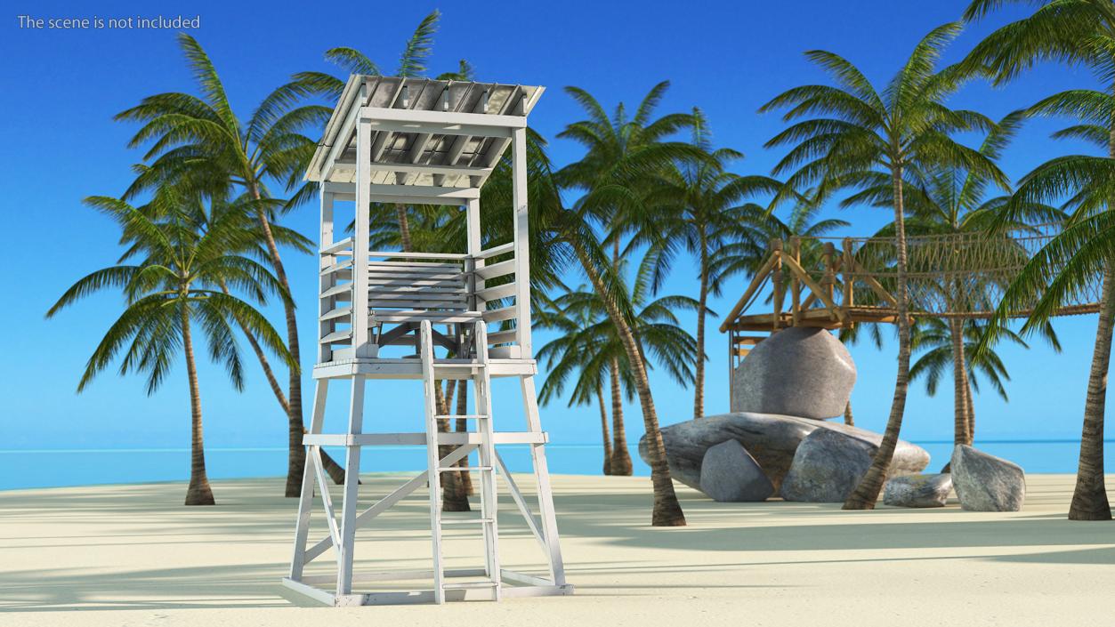 Lifeguard Stations Collection 3D model