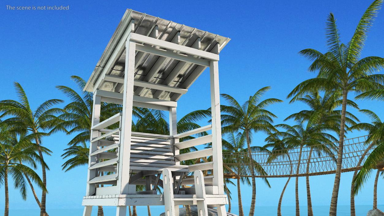 Lifeguard Stations Collection 3D model