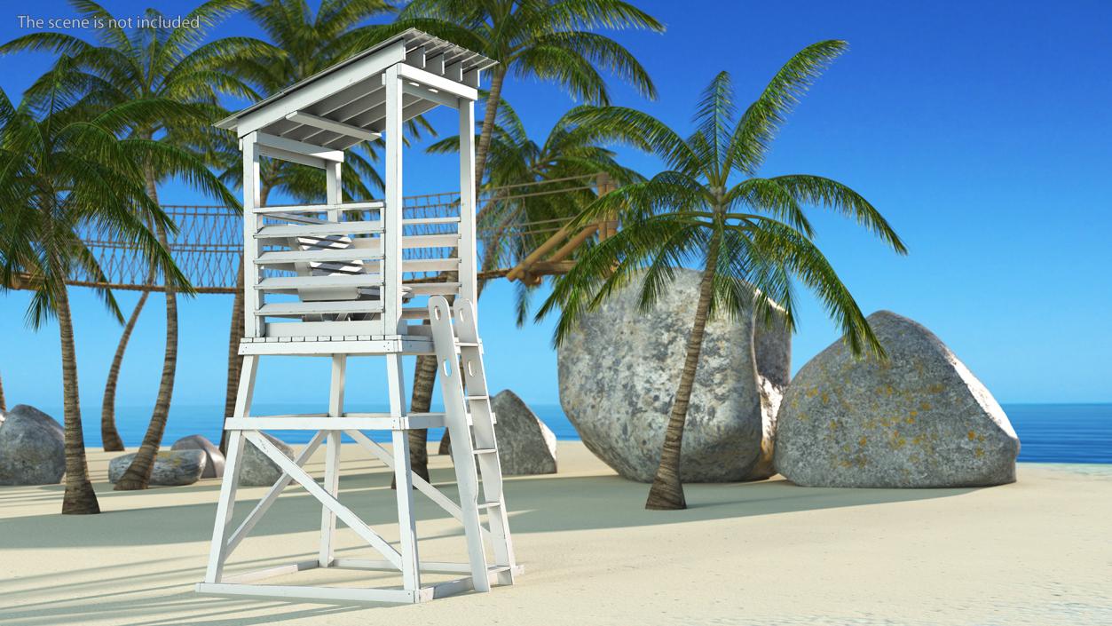 Lifeguard Stations Collection 3D model