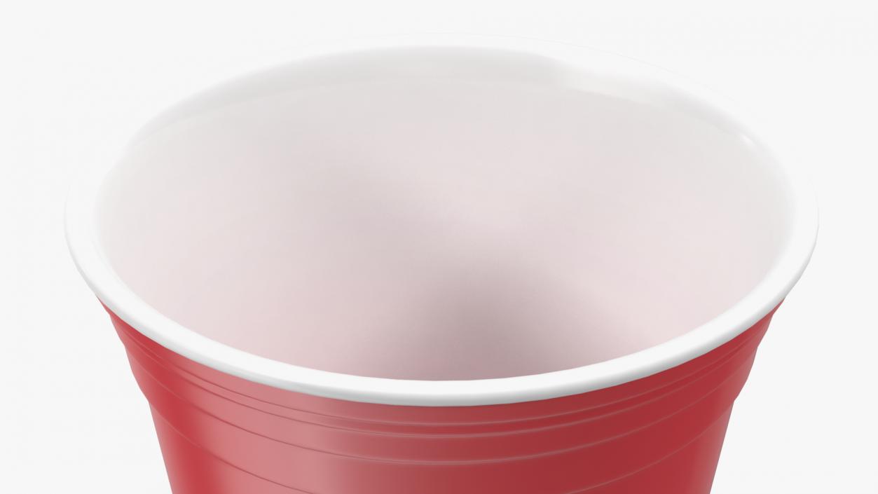 3D Plastic Cups Collection model