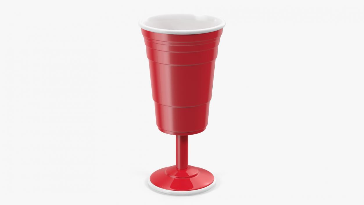 3D Plastic Cups Collection model