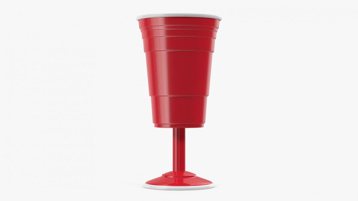 3D Plastic Cups Collection model