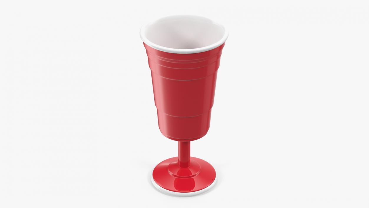 3D Plastic Cups Collection model