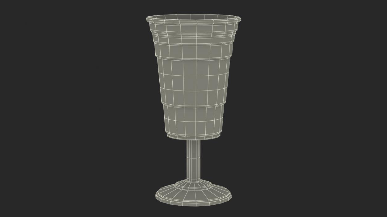 3D Plastic Cups Collection model