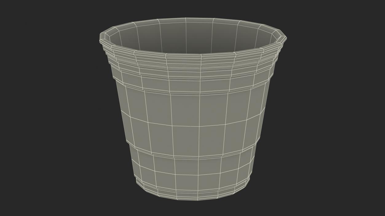 3D Plastic Cups Collection model