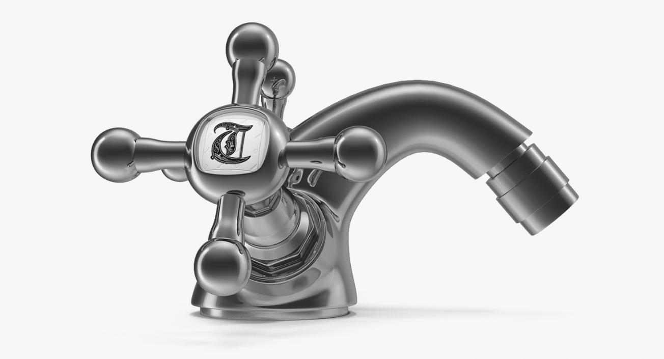 Classic Mixer Tap 3D