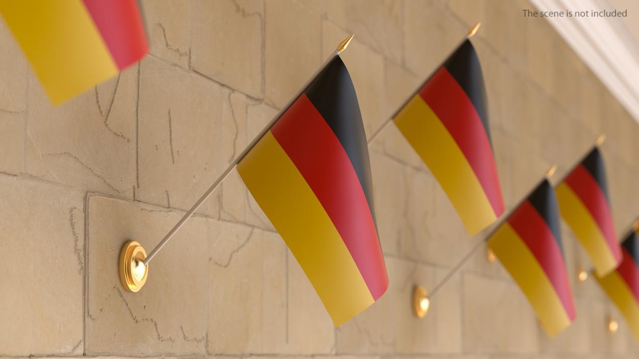 Wall Flag Germany 3D