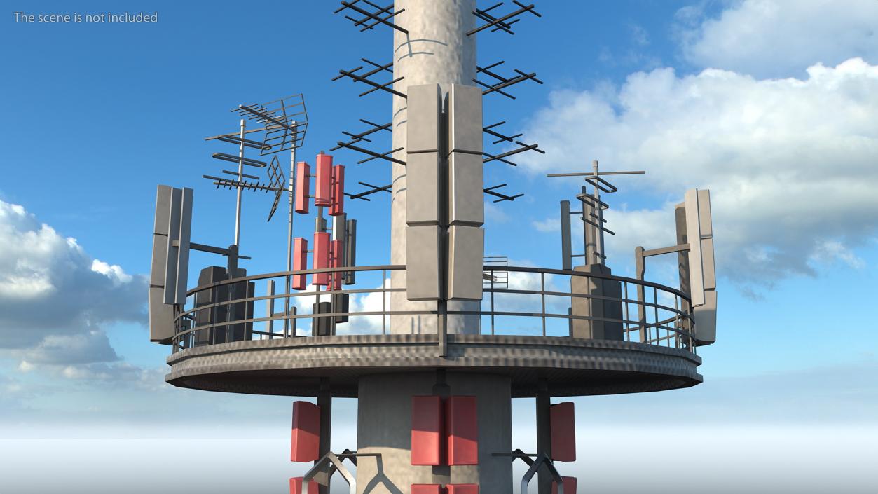 3D model Ostankino Tower