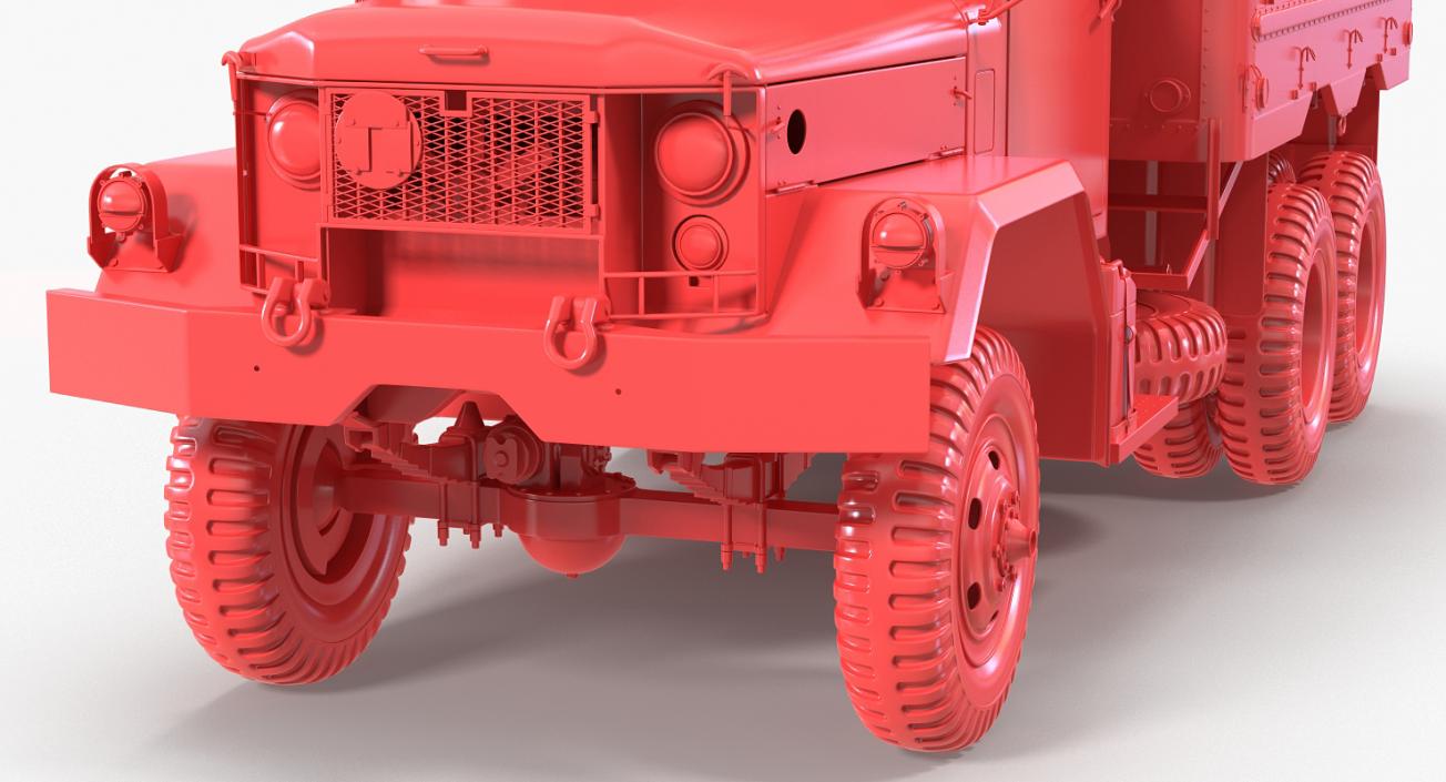 3D model M109 Shop Van Desert