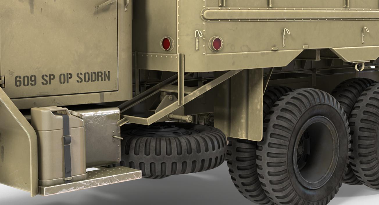 3D model M109 Shop Van Desert