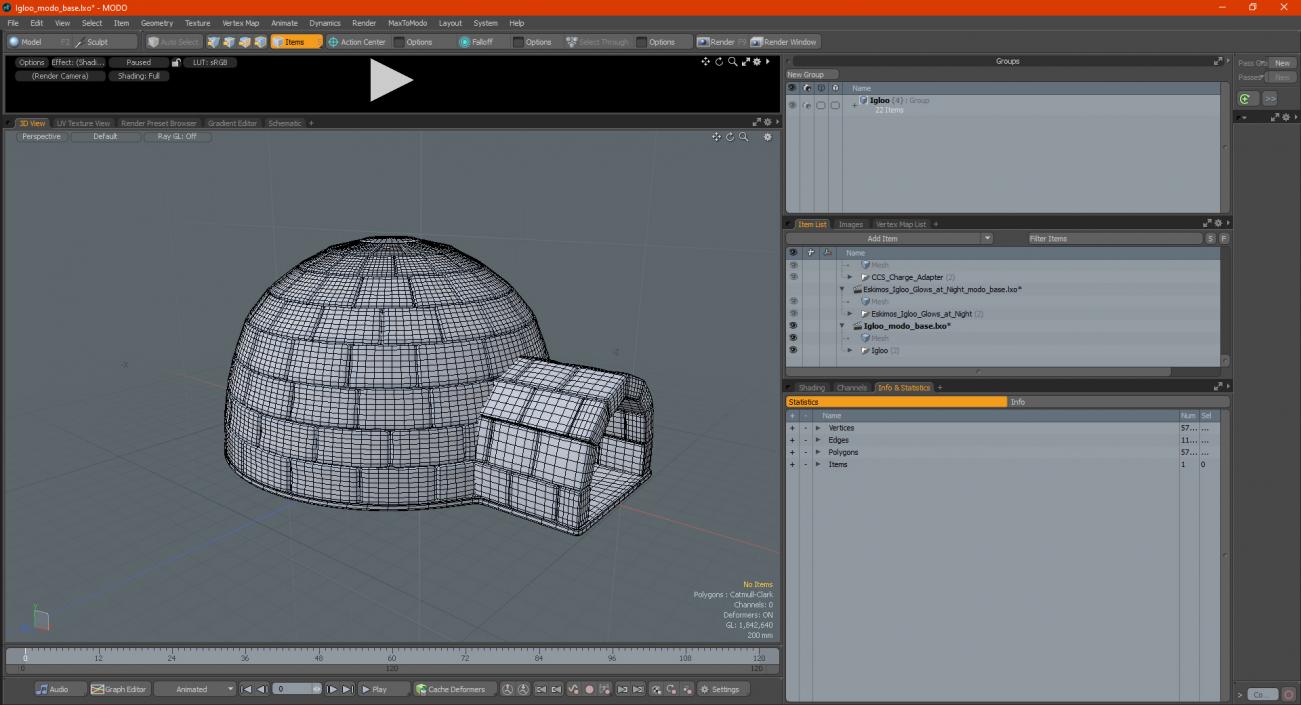 Igloo 3D model