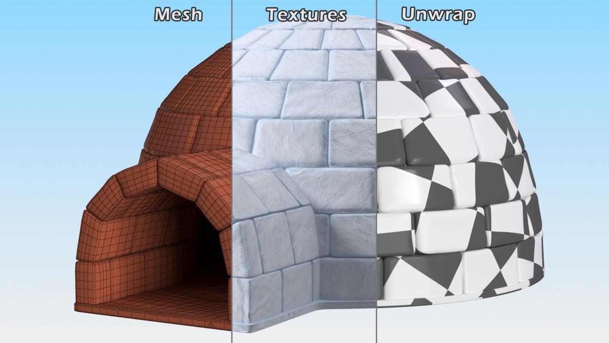 Igloo 3D model