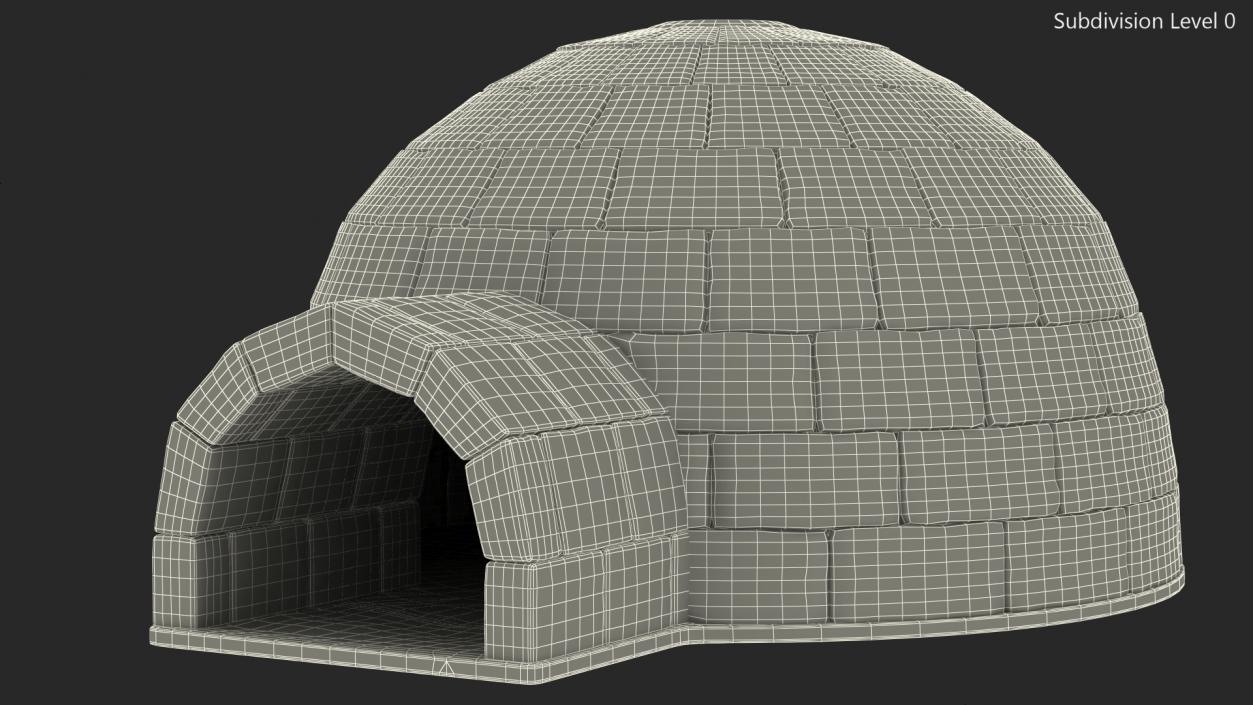 Igloo 3D model