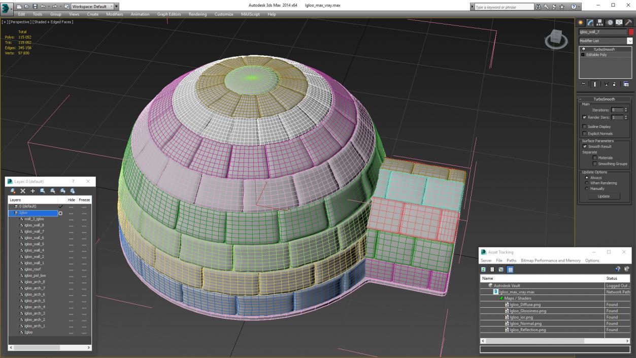 Igloo 3D model