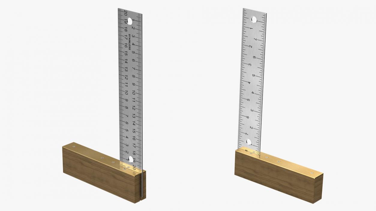 3D Steel Blade Square Generic