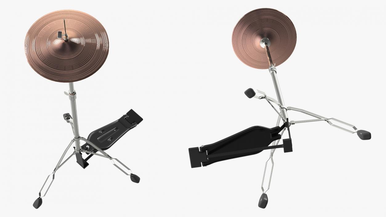 Hi-Hat Cymbal Stand 3D model