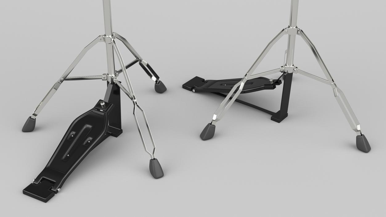 Hi-Hat Cymbal Stand 3D model