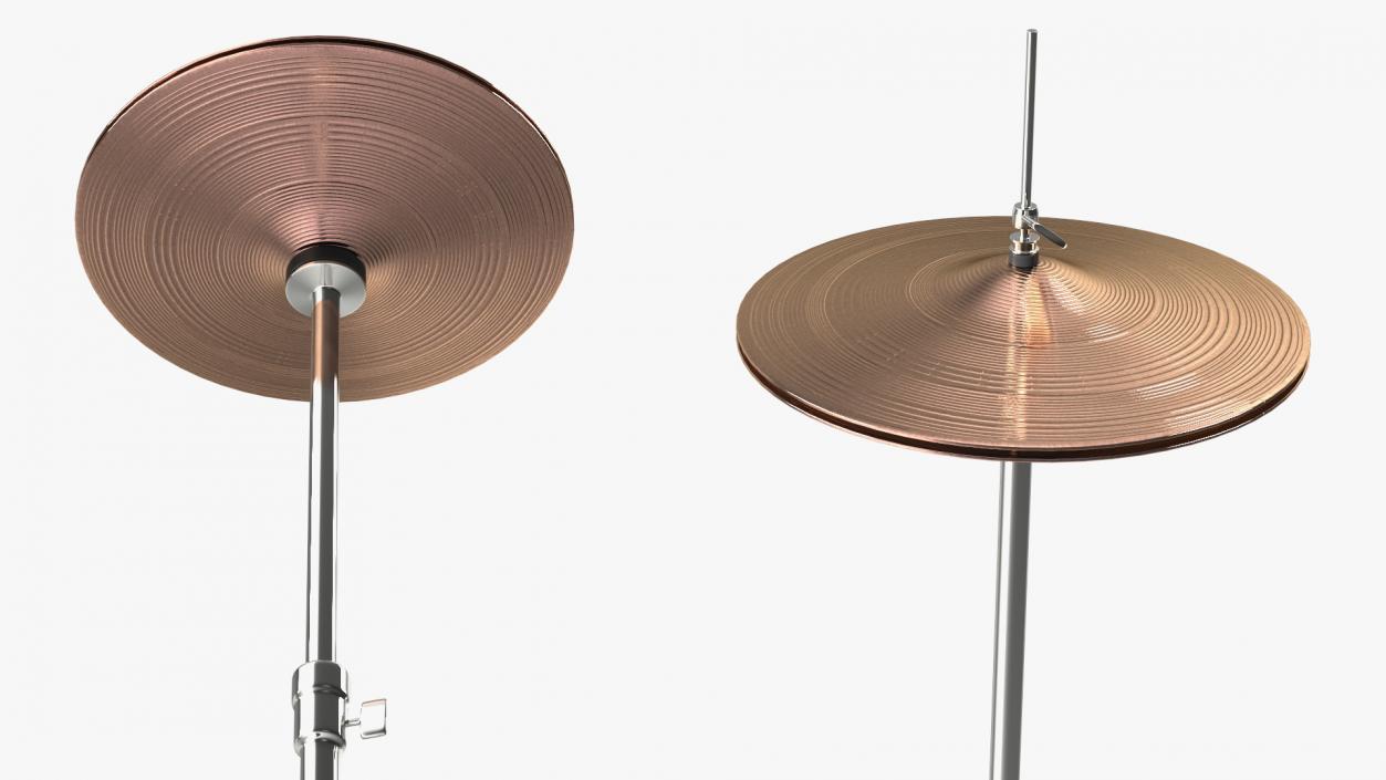 Hi-Hat Cymbal Stand 3D model