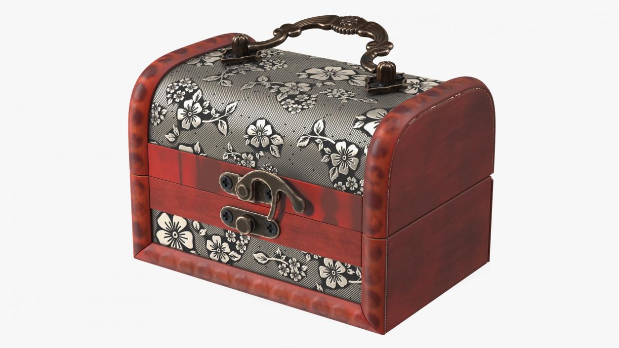 3D Open Treasure Box Collection model