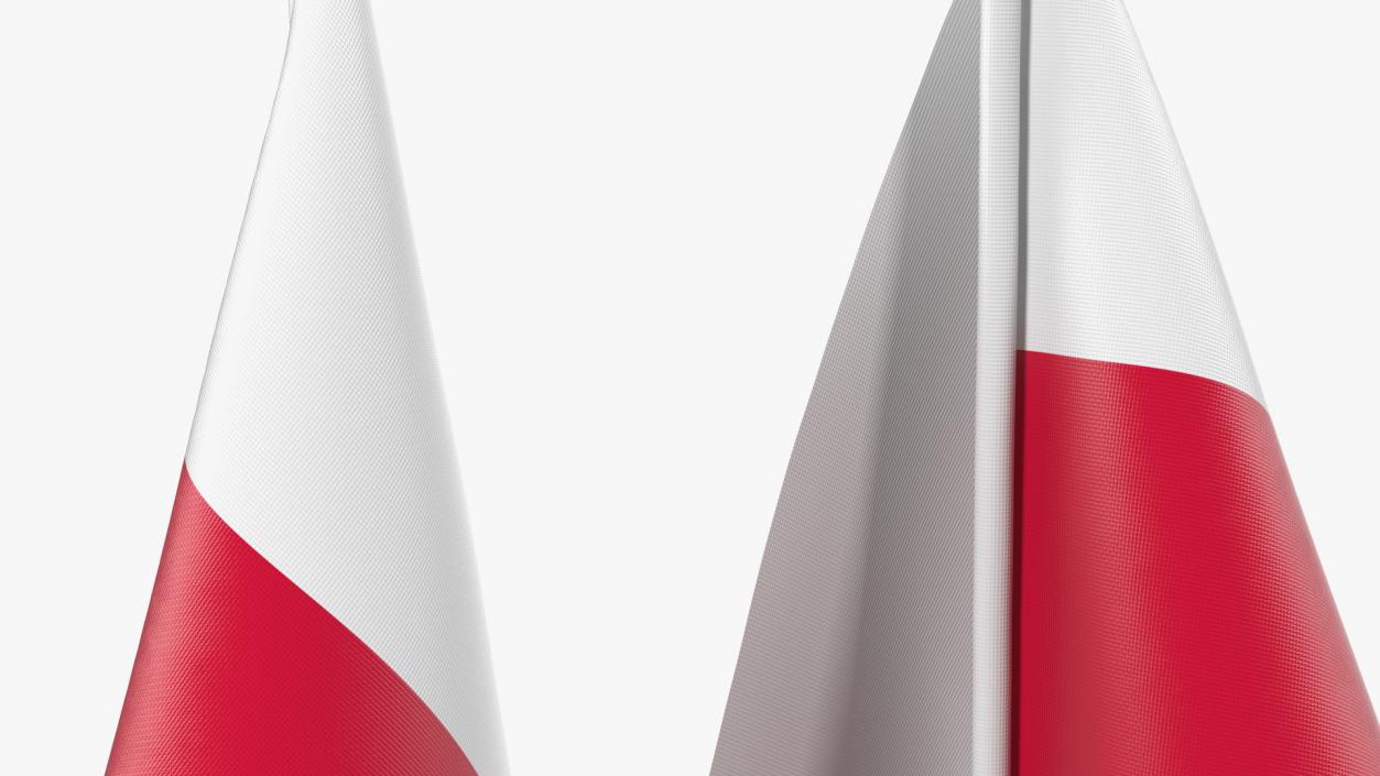 Table Flag Poland 3D